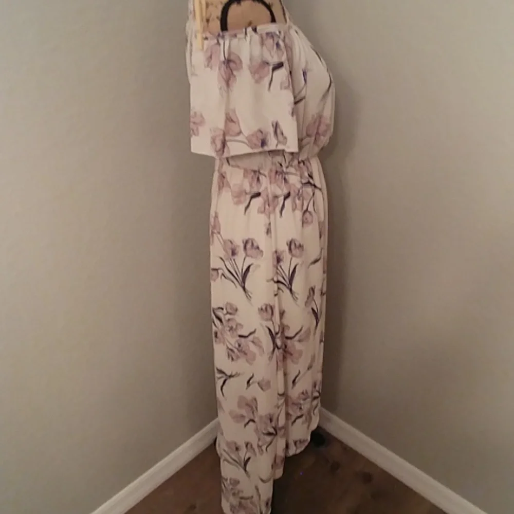 Last One! Floral high/low dress - Picture 7 of 8